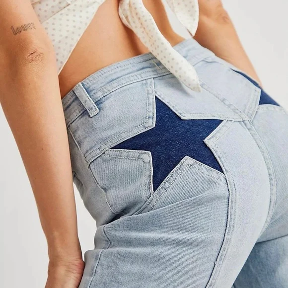 {SOLD} Free People Firecracker Flare denim - Picture 3 of 7